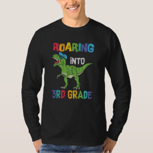 Dinosaur 3rd Grade Back to School Kids Gift T-Shirt