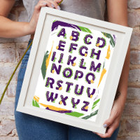 Dinosaur ABC Alphabet Cute 