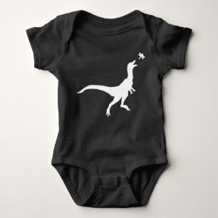 Dinosaur and Dragonfly Baby Bodysuit