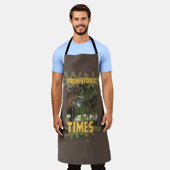 Dinosaur Apron (Worn)