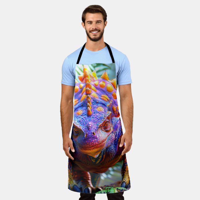 Dinosaur Apron (Worn)