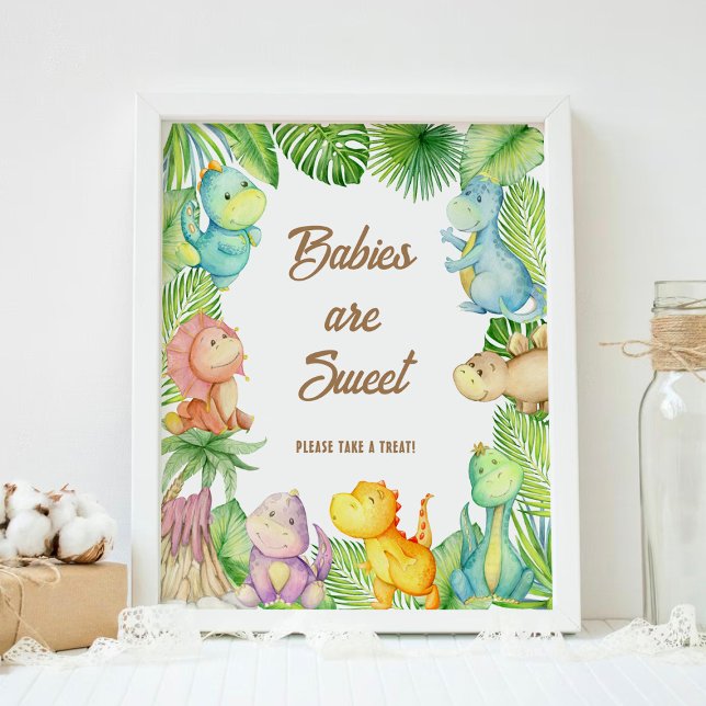 Dinosaur Babies are Sweet Poster (Creator Uploaded)