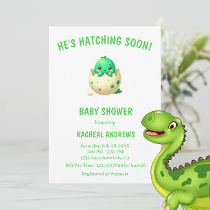 Dinosaur Baby Shower Baby Shower Invitation