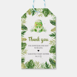 Dinosaur Baby Shower Favour Tags