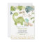 Dinosaur Baby Shower Invite Roar