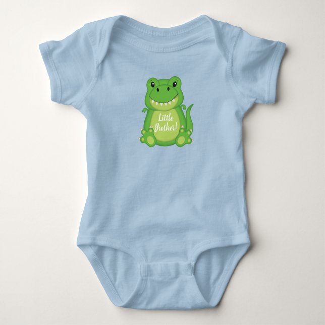Dinosaur Baby Shower T-Rex Bodysuit (Front)