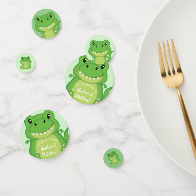Dinosaur Baby Shower T-Rex  Confetti (Group)
