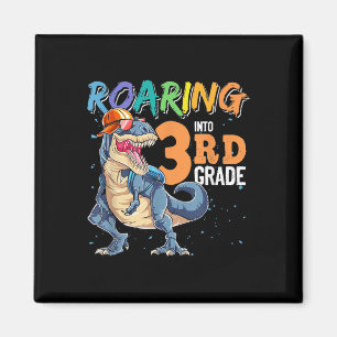 Dinosaur Back To School Im Ready To Crush 3rd Grad Magnet