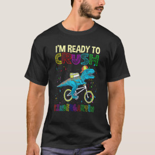Dinosaur Back To School I'm Ready To Crush Kinderg T-Shirt