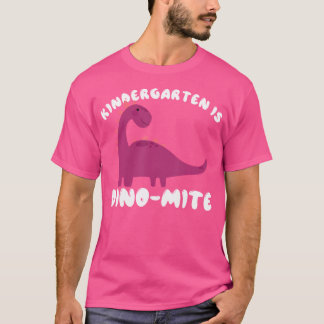 Dinosaur Back To School Shirt  Kindergarten Is Din