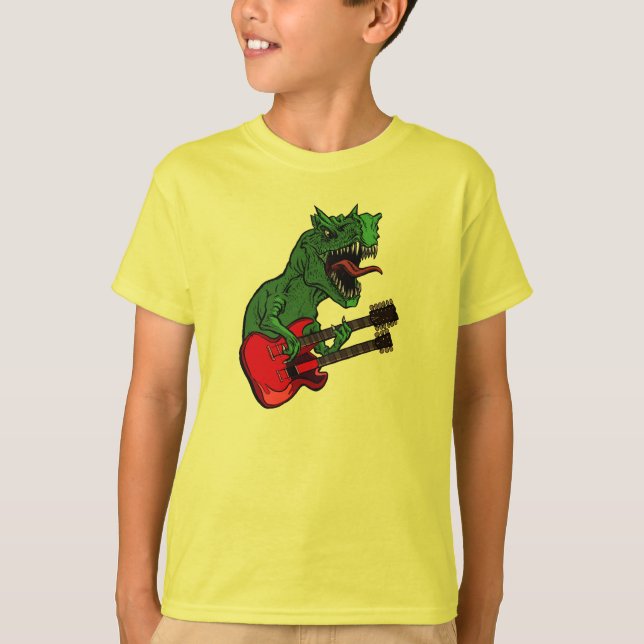 Dinosaur Bands - kids T-Shirt (Front)