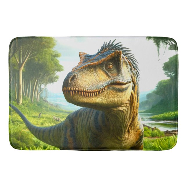 Dinosaur Bath Mat (Front)