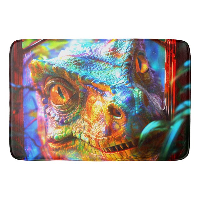 Dinosaur Bath Mat (Front)