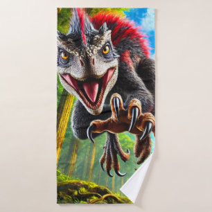 Dinosaur Bath Towel