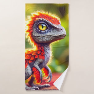 Dinosaur Bath Towel