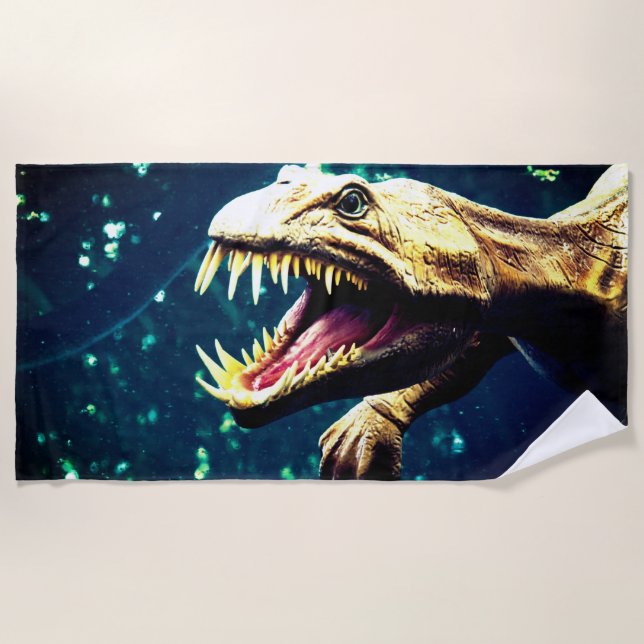 Dinosaur Beach Towel (Front)
