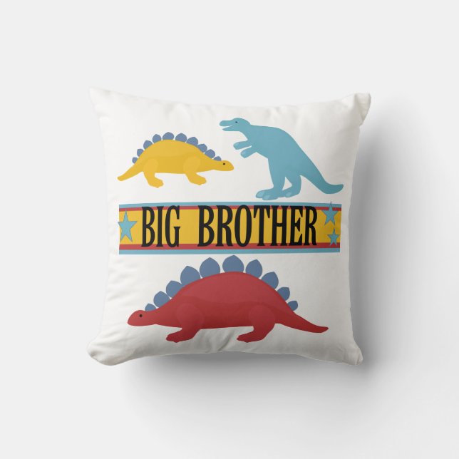Dinosaur Big Brother Cushion (Front)