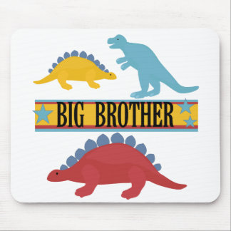 Dinosaur Big Brother Mouse Pad