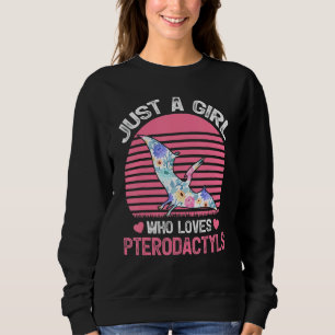 Dinosaur Bird Lover Tee Just A Girl Who Loves Pter
