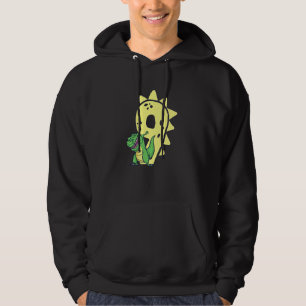 Dinosaur Birthday 9 Year Old Boy Rex 9th Bday Kid Hoodie