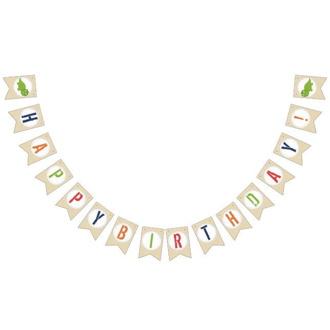 Dinosaur Birthday Banner (All)