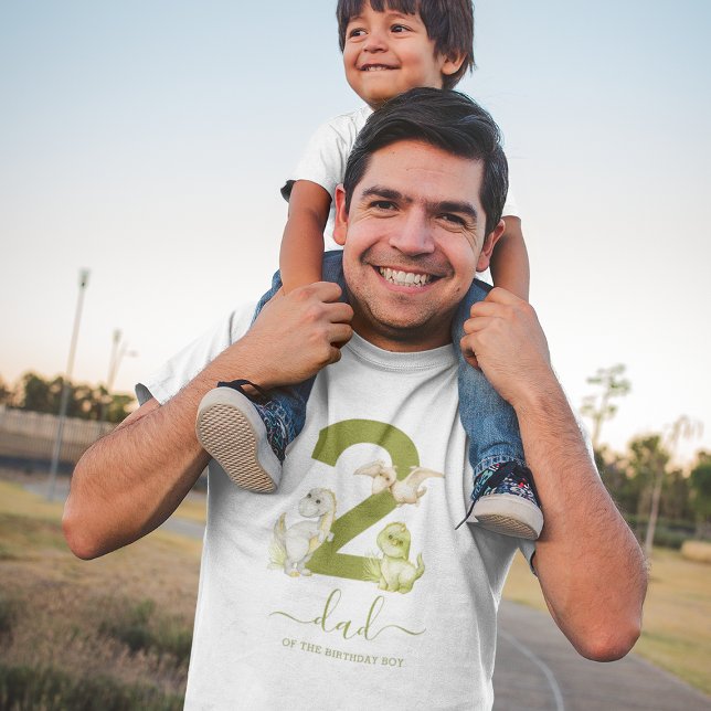 Dinosaur Birthday Dad T-Shirt (Creator Uploaded)