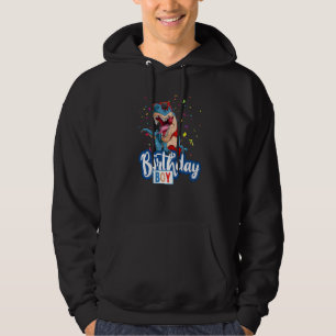 Dinosaur Birthday Idea For Kids & Dino Rex   Hoodie