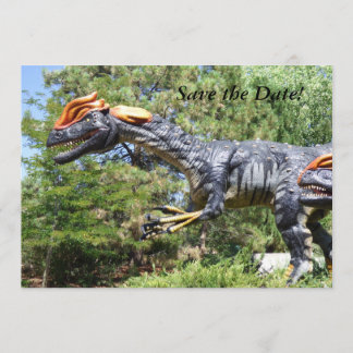 Dinosaur Birthday Invitation