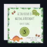 Dinosaur Birthday Invitation for kids<br><div class="desc">Dino birthday invitations!</div>