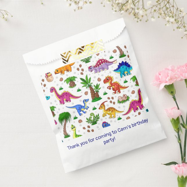 Dinosaur Birthday Party Baby Shower Favour Bags (Sealed)