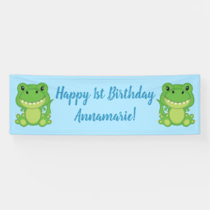 Dinosaur Birthday Party Banner