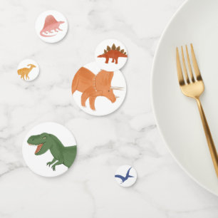 Dinosaur Birthday Party Confetti