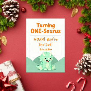 Dinosaur Birthday Party Invitation