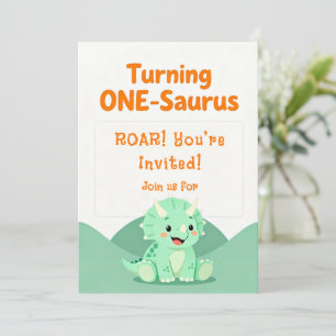 Dinosaur Birthday Party Invitation