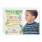 Dinosaur Birthday Party Thank You Card with Photo