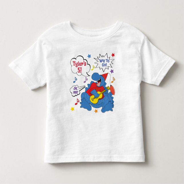 Dinosaur Birthday Party Toddler T-Shirt (Front)