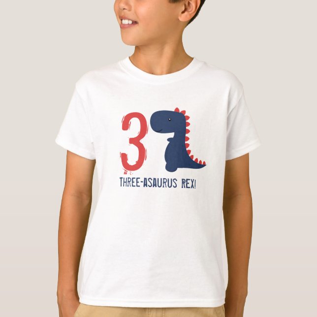 Dinosaur Birthday Shirt (Front)