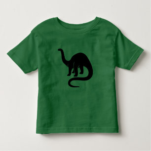 Dinosaur -  Black Toddler T-Shirt