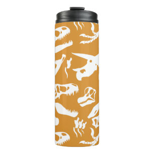 Dinosaur Bones (Gold) Thermal Tumbler