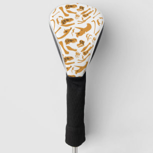 Dinosaur Bones Golf Head Cover
