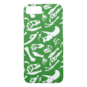 Dinosaur Bones (Green) Case-Mate iPhone Case