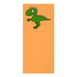 Dinosaur Bookmark Rack Card