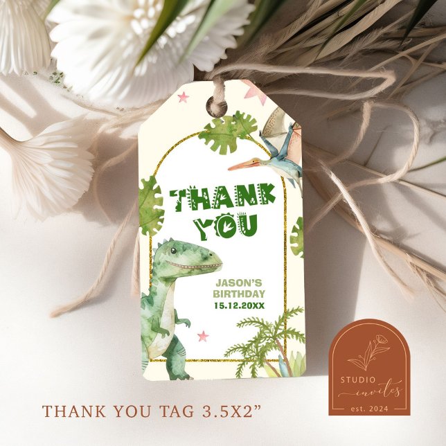Dinosaur Boy's Gift Tags (Creator Uploaded)