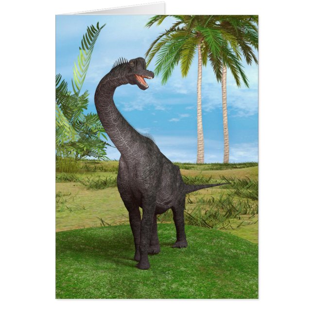 Dinosaur Brachiosaurus (Front)