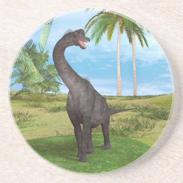 Dinosaur Brachiosaurus Coaster (Front)