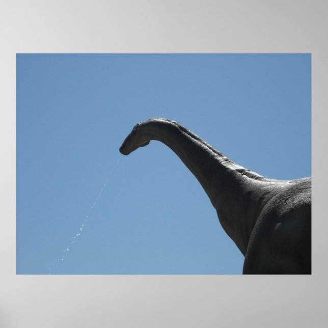 Dinosaur Brontosaurus Poster (Front)