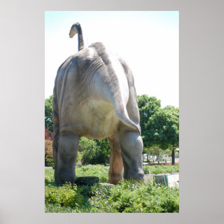 Dinosaur Brontosaurus Poster