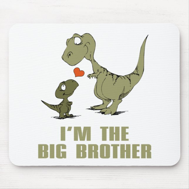 Dinosaur Brothers Mouse Pad (Front)