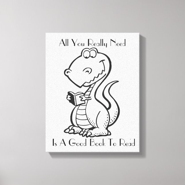 Dinosaur Canvas Art (Front)