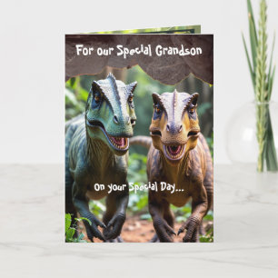 Dinosaur Card